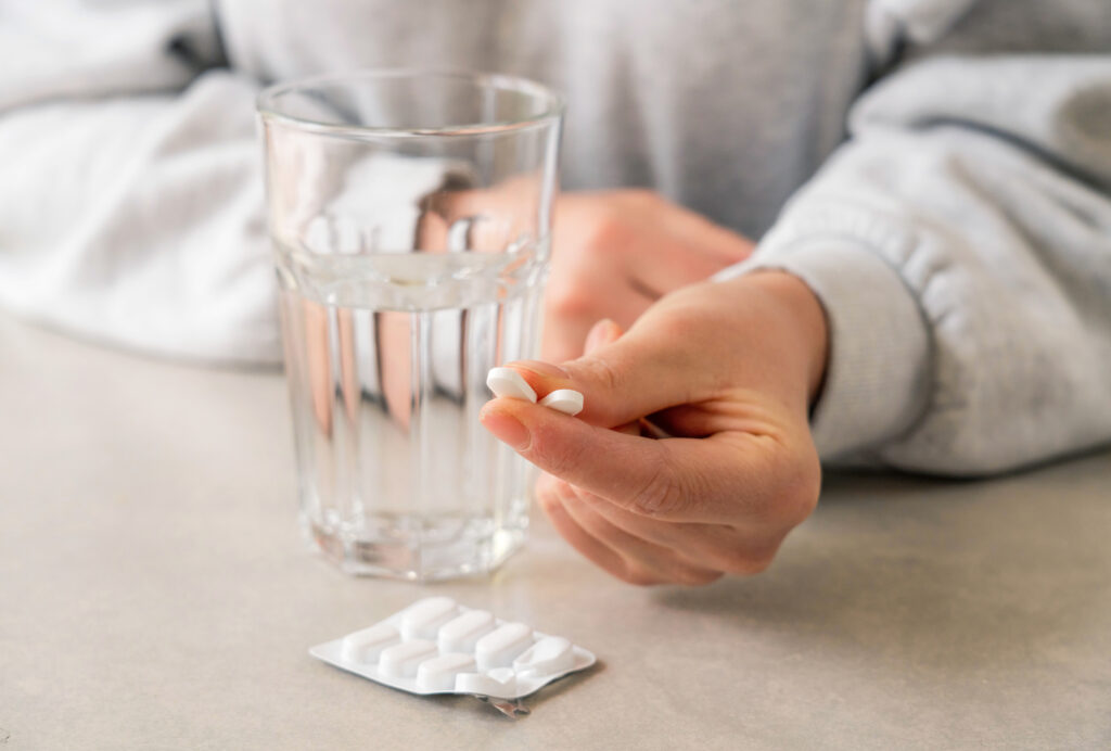 Paracetamol, zwei Tabletten